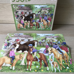 Riding School. Paarden. 950 stukjes