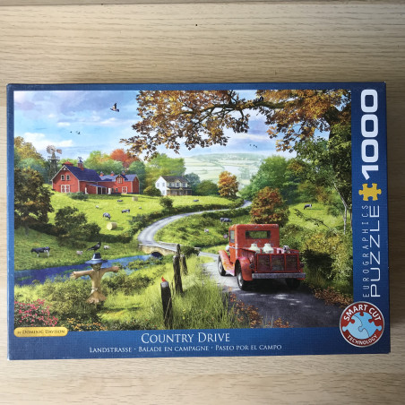 Eurographics : Country Drive . 1000 stukjes.