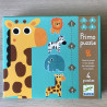Djeco: primo puzzel. In the Jungle. 3-4-5-6 stukjes