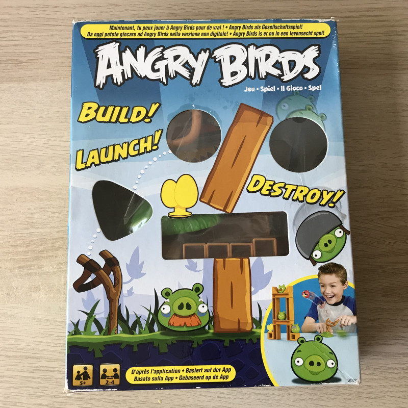 Angry Birds. Knock on wood. Spel