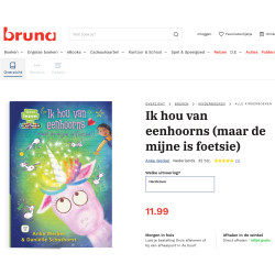Leren lezen met Kluitman : Ik hou van eenhoorns (maarde mijne is foetsie)