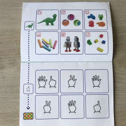 Bambino Loco boekje : RekenpuzzelsLeeftijd 3-5 jaar.