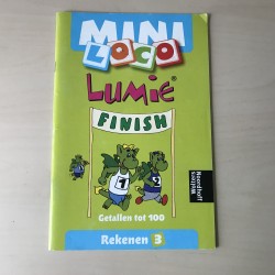 Mini Loco boekje : Lumie. Getallen tot 100. Rekenen 3. Leeftijd 6 jaar.