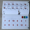 Mini Loco boekje : Optellen en aftrekken. Rekenspelletjes. Leeftijd 6-8  jaar.