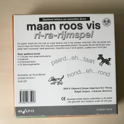 Maan roos vis : ri-ra-rijmspel