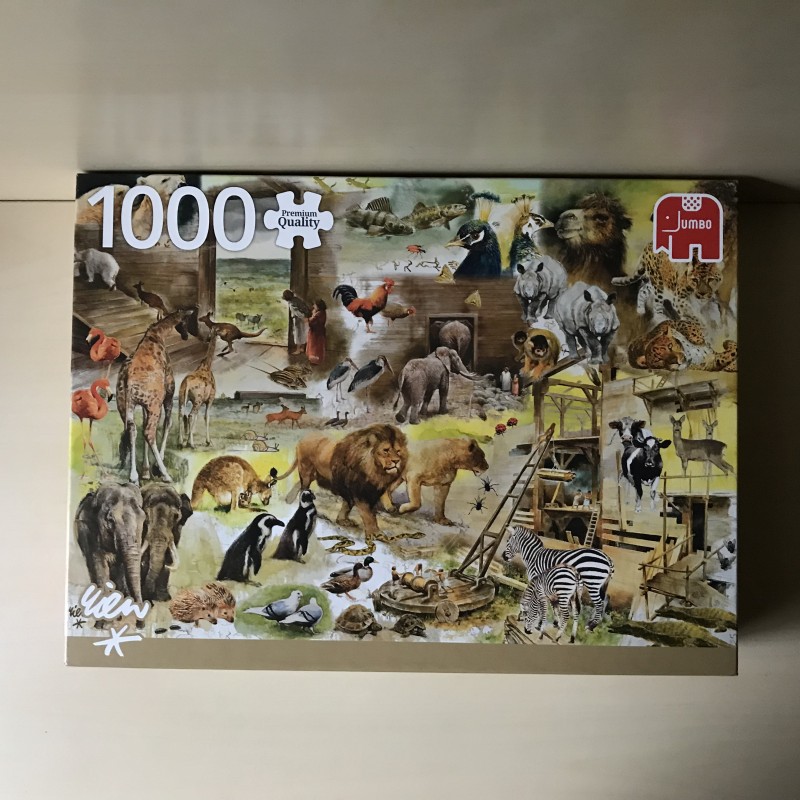 Bouw van de ark van Noach : 1000 stukjes.