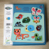 Djeco houten puzzel, knopjespuzzel.  Garden surprise. 8 stukjes
