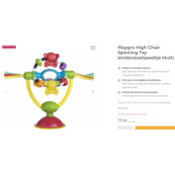 Playgro : kinderstoelspeeltje