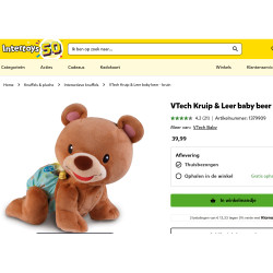 Vtech : Kruip- en leer babybeer