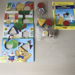 Haba : Mijn eerste spellen : Teddy’s kleuren en vormen
