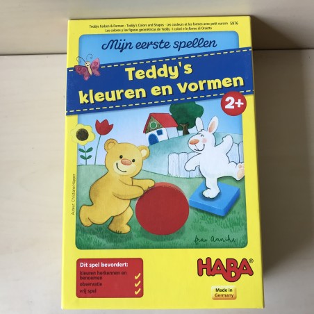 Haba : Mijn eerste spellen : Teddy’s kleuren en vormen
