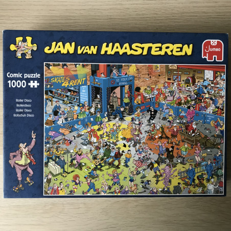 Jan van Haasteren : Roller Disco. 1000 stukjes.