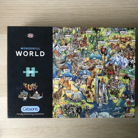 Gibsons : Wonderful World. 1000 stukjes.