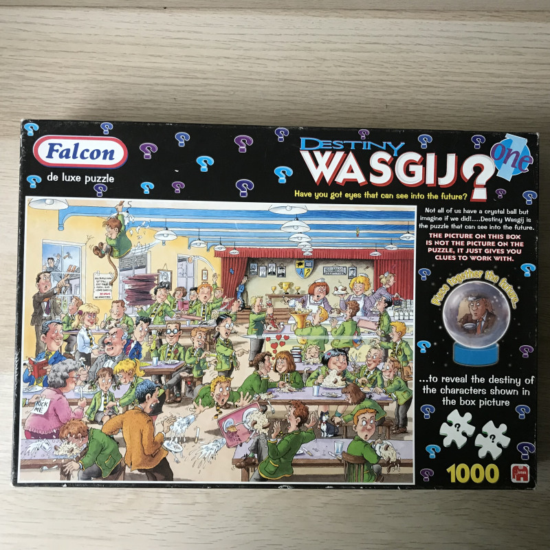 Wasgij : Destiny puzzel nummer 1. Best days of their lives. 1000 stukjes