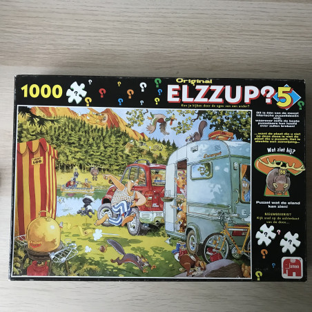 Elzzup? / Wasgij :  Berenbehoefte.  Nummer 5. 1000 stukjes.