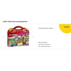 Lego Friends set 10746. Easy to build. Nieuw