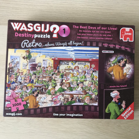 Wasgij : Destiny puzzel nummer 1. De mooiste tijd van ons leven.1000 stukjes