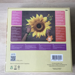 Silhouet puzzel : Nieuw. Zonnebloem. 700 stukjes