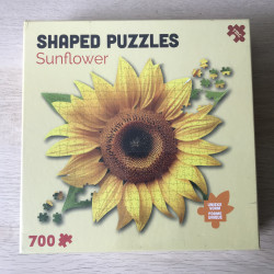Silhouet puzzel : Nieuw. Zonnebloem. 700 stukjes