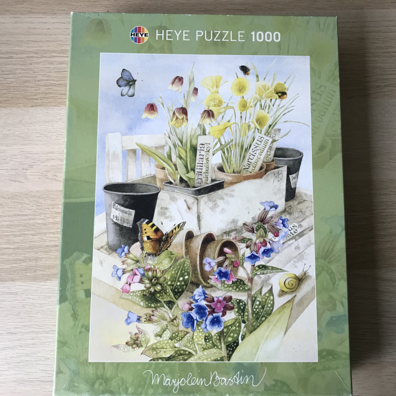 Marjolein Bastin.  Flowerbox. 1000 stukjes