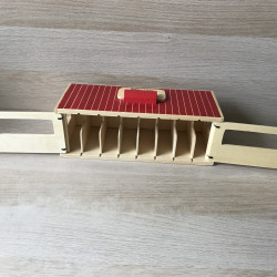 Melissa & Doug: Houten stal voor paarden