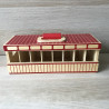Melissa & Doug: Houten stal voor paarden