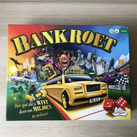 Bankroet! Het spel dat je wint door miljoenen te verliezen.