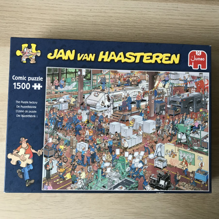 Jan van Haasteren : De Puzzelfabriek. 1500 stukjes.