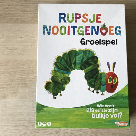 Eric Carle : Rupsje Nooitgenoeg. Groeispel