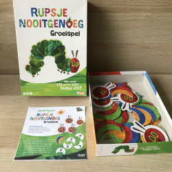 Eric Carle : Rupsje Nooitgenoeg. Groeispel