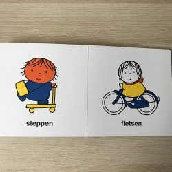 Nijntje oefent werkwoorden