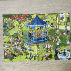 Jan van Haasteren : The Bandstand. 500 stukjes.