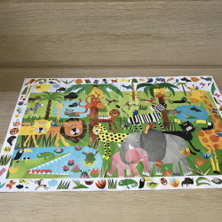 Djeco : Zoek puzzel 35 stukjes. Jungle