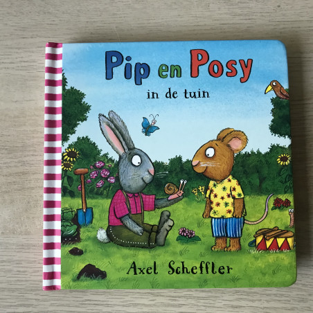 Pip en Posy in de tuin