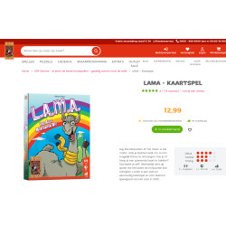 999 Games : L.A.M.A. Leg alle minpunten af