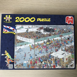 Jan van Haasteren : De Elfstedentocht. 2000 stukjes.