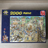 Jan van Haasteren : Middeleeuwen. 2000 stukjes.