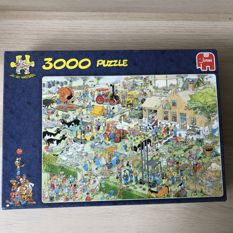 Jan van Haasteren. Boerderij bezoek : 3000 stukjes