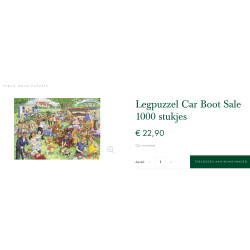 Hop: Car Boot Sale. 1000 stukjes