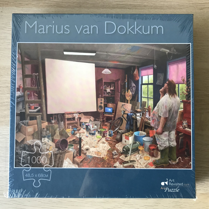 Marius van Dokkum : Nieuw. Wachten op inspiratie. 1000 stukjes