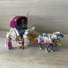 Playmobil : Prins en prinses met koets met paarden