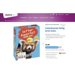 Veilig leren lezen : Letterkwartet