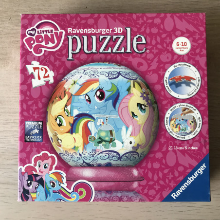 3D puzzel. My Little Pony.  72 stukjes