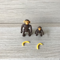 Playmobil  : 2 aapjes