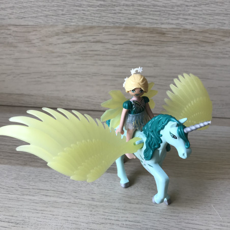 Playmobil  : fee op eenhoorn