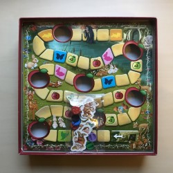 Het spel van Sneeuwwitje en de 7 dwergen.
