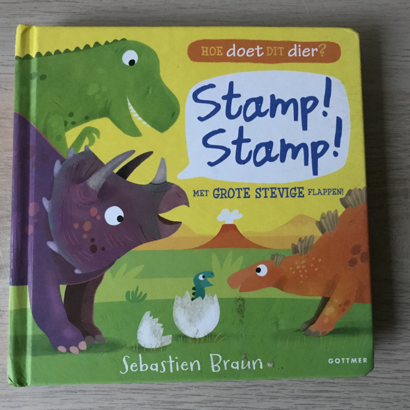 'Hoe doet dit dier? Stamp! Stamp!