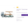 Tiamo : Houten transportwagen met 4 autootjes