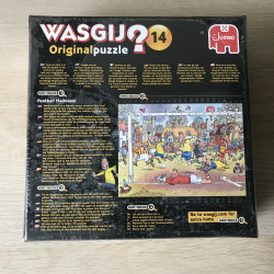 Wasgij : Original Puzzle. Nummer 14.  Nieuw. Voetbalgekte  500 stukjes.