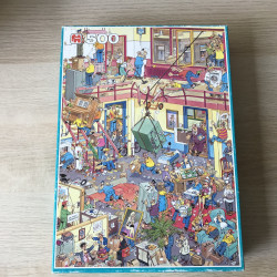 Jan van Haasteren : Verhuiskoorts. 500 stukjes.